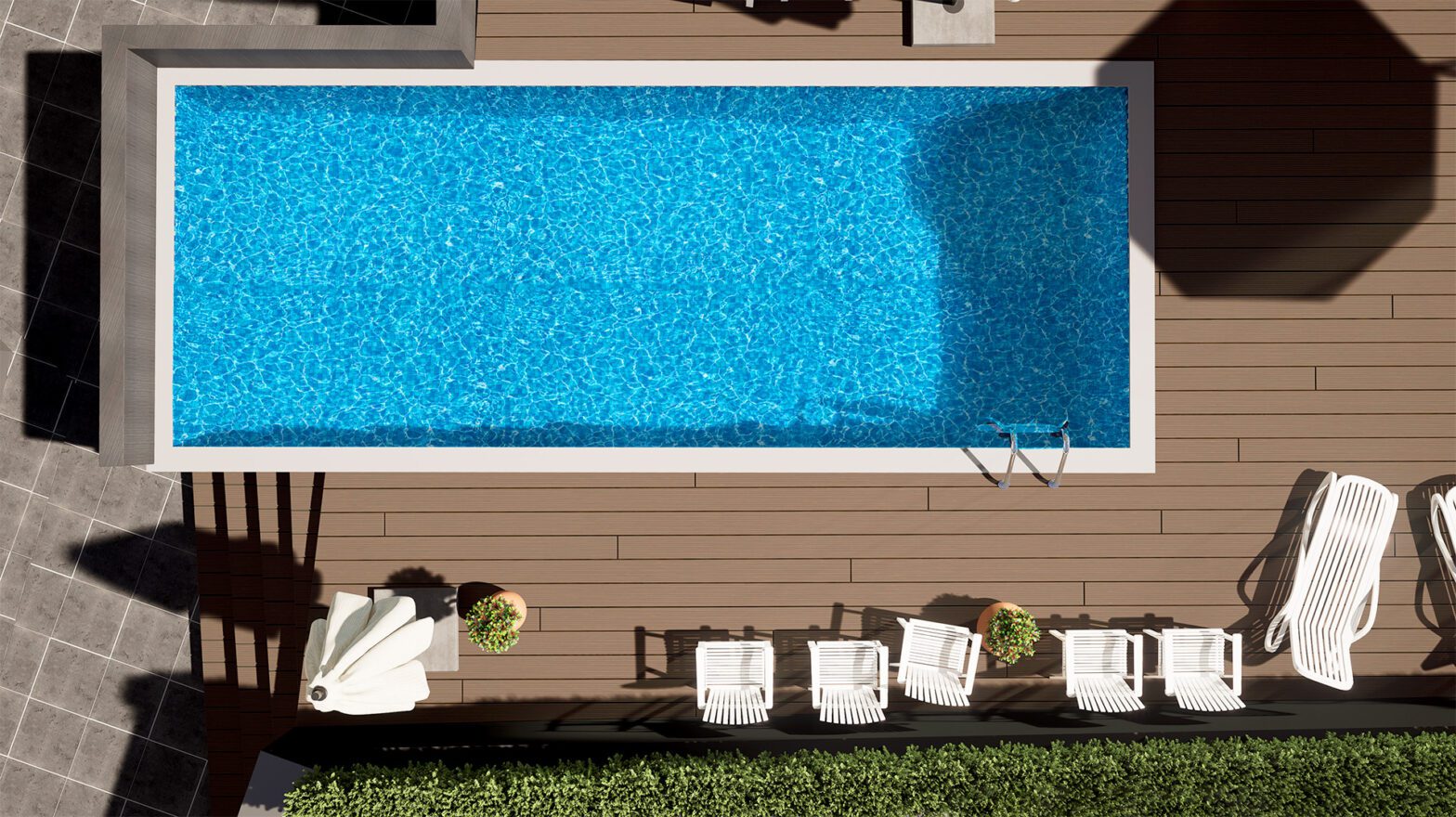 Piscina en Residencial Urano 2